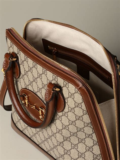 borsa gucci a scacchi nero e marrone|Gucci borse a mano.